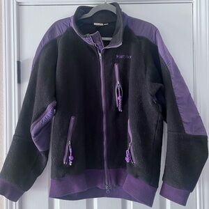 Marmot Black / Purple Jacket - Woman Large